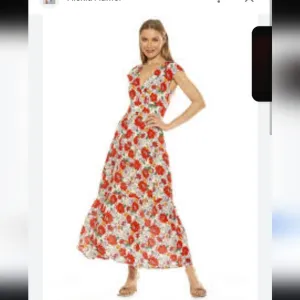 [ ALEXIA ADMORE] Women's size 6, &quot;summer poppy&quot; floral maxi tiered dress