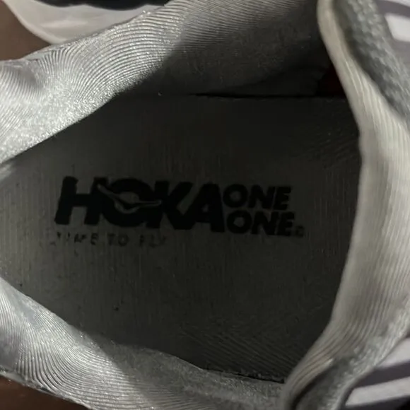 🔥🔥 HOKA ONE ONE BONDI 6 Running Shoes - Men Sz 10 - Good Condition 🔥🔥