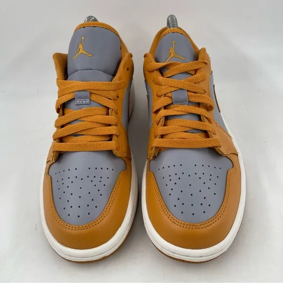 👞 Nike Air Jordan 1 Low Women’s-Size 8 - Cement Grey Chutney Sail Sneaker Shoes