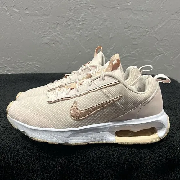 🔥🔥 NIKE Air Max Intrlk Lite Running Shoes Women Sz 9 - Light Pink/Peach - EUC
