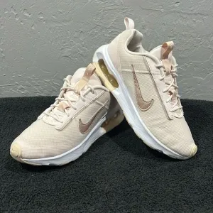 🔥🔥 NIKE Air Max Intrlk Lite Running Shoes Women Sz 9 - Light Pink/Peach - EUC