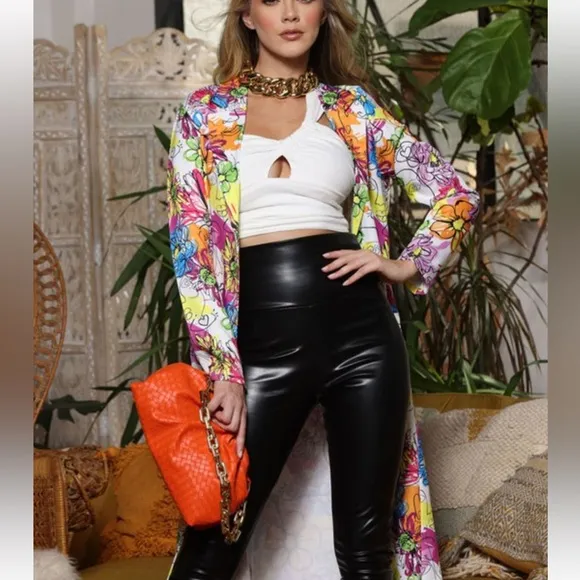 23 Chic Beautiful Long Printed Jacket Trench