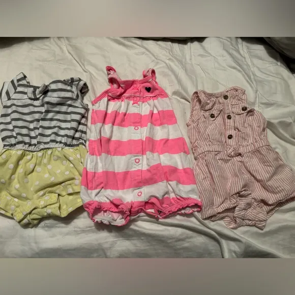 36pc 0-3 baby girl bundle