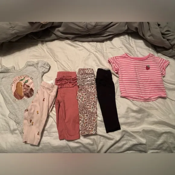 36pc 0-3 baby girl bundle