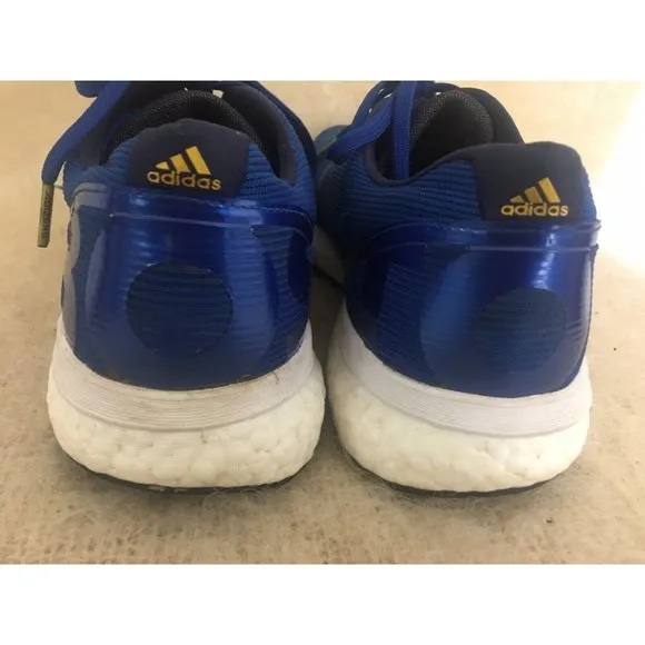 Adidas  Adizero Boston 8 Men SZ 10.5 Running Shoes Blue Sneakers G28859