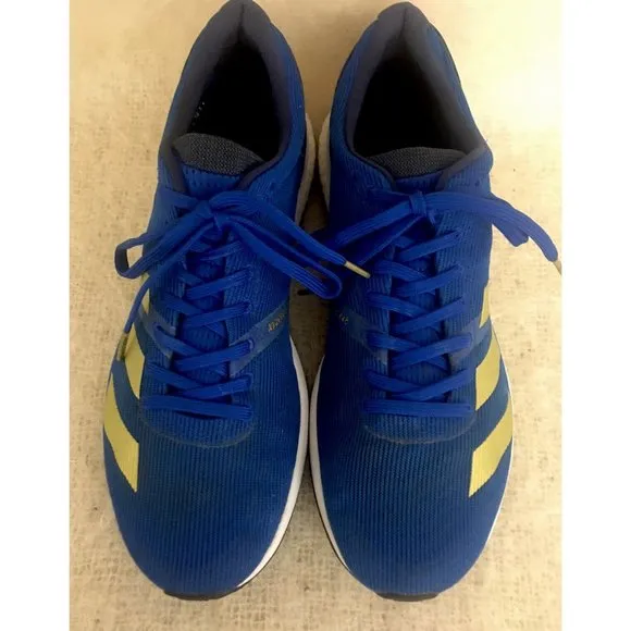 Adidas  Adizero Boston 8 Men SZ 10.5 Running Shoes Blue Sneakers G28859