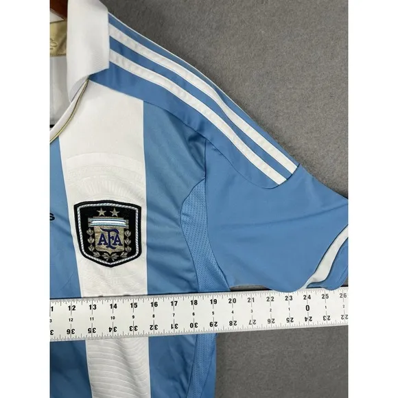 Adidas Argentina Jersey 2011/2012 Season Home Size M Rare Climacool‎ World Cup