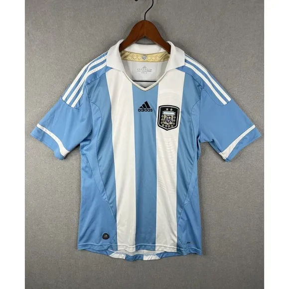 Adidas Argentina Jersey 2011/2012 Season Home Size M Rare Climacool‎ World Cup