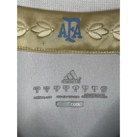Adidas Argentina Jersey 2011/2012 Season Home Size M Rare Climacool‎ World Cup