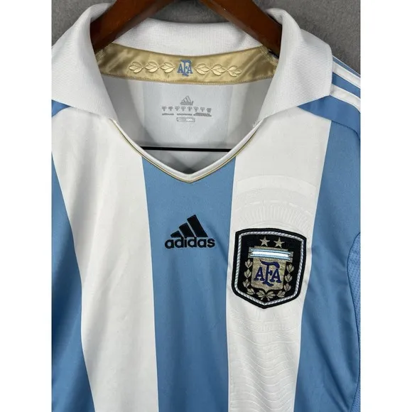 Adidas Argentina Jersey 2011/2012 Season Home Size M Rare Climacool‎ World Cup