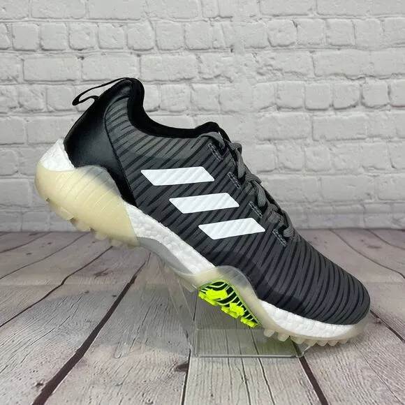 Adidas Boost CodeChaos Spikeless Golf Shoes Mens Size 8 (EE9103)