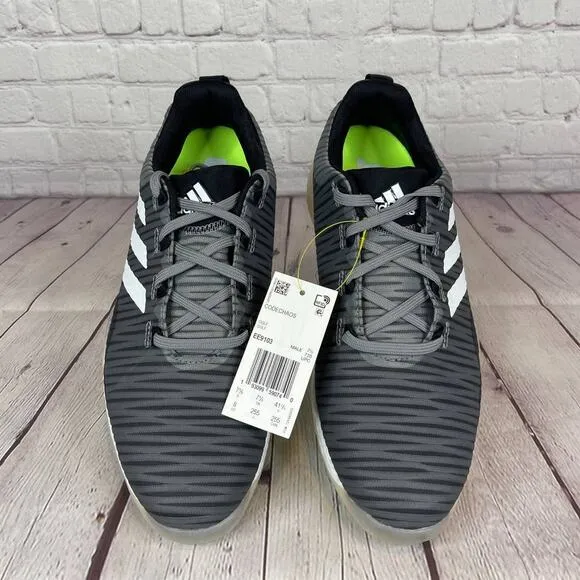 Adidas Boost CodeChaos Spikeless Golf Shoes Mens Size 8 (EE9103)
