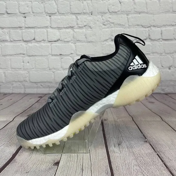 Adidas Boost CodeChaos Spikeless Golf Shoes Mens Size 8 (EE9103)