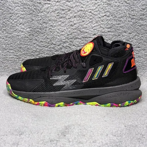 Adidas Dame 8 Big Mood Mens Size 11 Basketball Shoes Sneakers Black GW4336