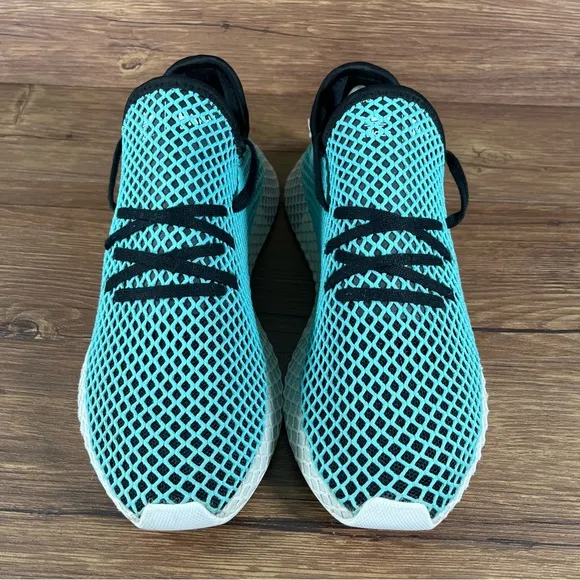 Adidas Deerupt Runner x Parley Athletic Sneakers Men’s Size 10.5 Shoes Blue
