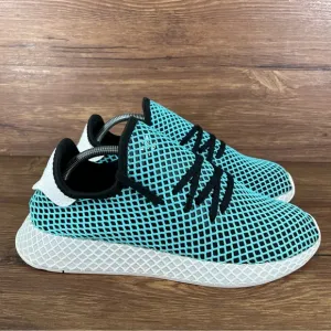 Adidas Deerupt Runner x Parley Athletic Sneakers Men’s Size 10.5 Shoes Blue