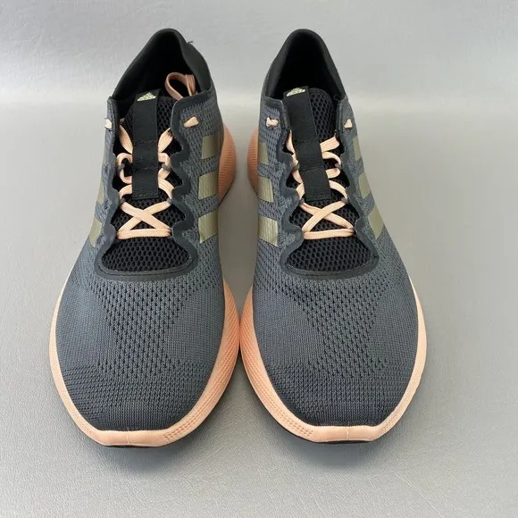 Adidas Edge Flex Women's Sz 10M Athletic Comfort Grey Coral Sneaker Shoes G54118