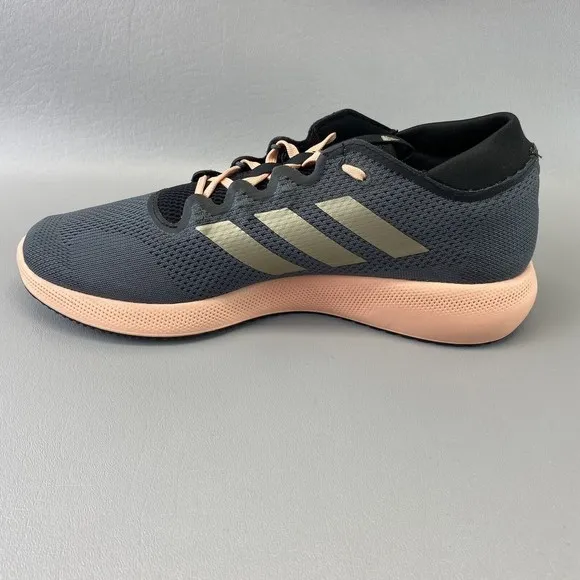 Adidas Edge Flex Women's Sz 10M Athletic Comfort Grey Coral Sneaker Shoes G54118