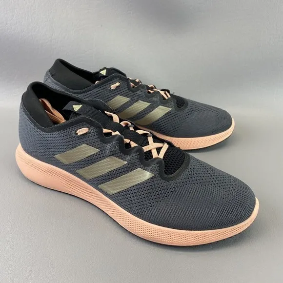 Adidas Edge Flex Women's Sz 10M Athletic Comfort Grey Coral Sneaker Shoes G54118