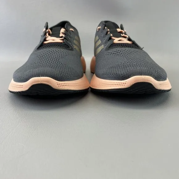 Adidas Edge Flex Women's Sz 10M Athletic Comfort Grey Coral Sneaker Shoes G54118