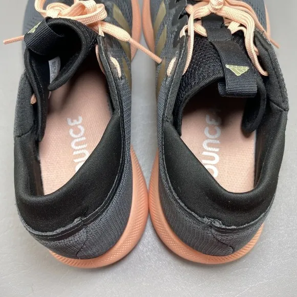 Adidas Edge Flex Women's Sz 10M Athletic Comfort Grey Coral Sneaker Shoes G54118