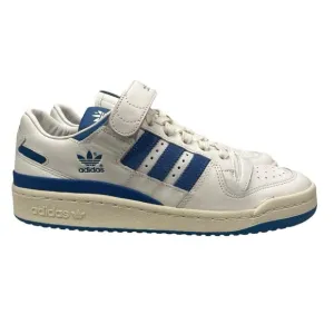 Adidas Forum 84 Low Goat Skin Leather White Royal Shoes JI4658 Mens Sizes 8.5-10