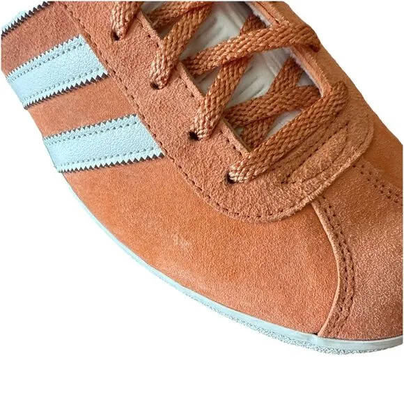 adidas Gazelle 85 Sneakers Orange / Salmon White GY2531  Size 10