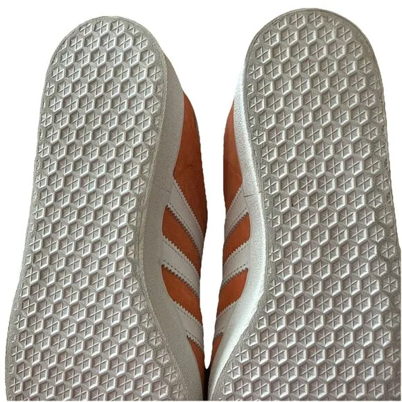adidas Gazelle 85 Sneakers Orange / Salmon White GY2531  Size 10