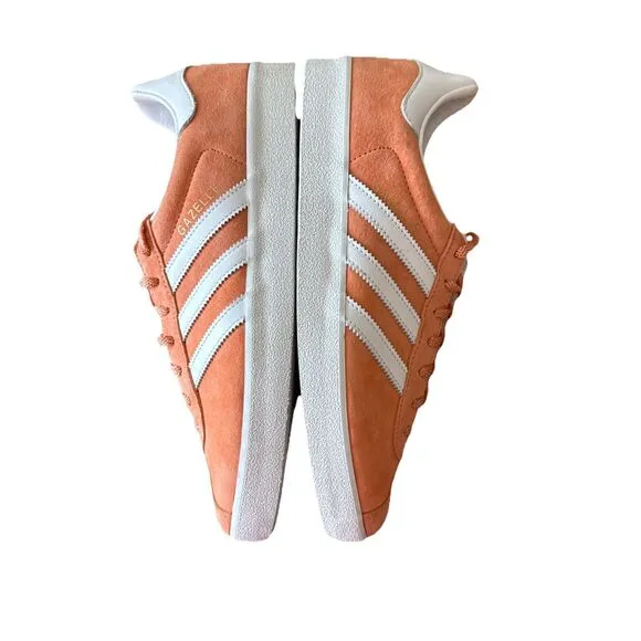 adidas Gazelle 85 Sneakers Orange / Salmon White GY2531  Size 10