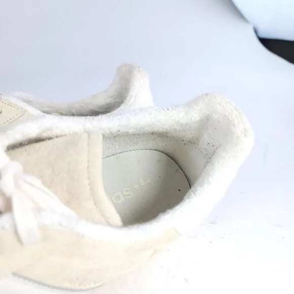 Adidas Gazelle Shoes Originals Sneakers US 12 Men's Wonder Beige/Off White