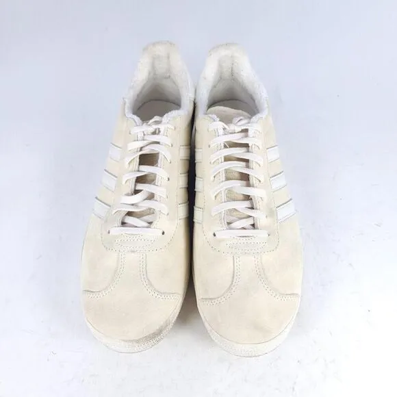 Adidas Gazelle Shoes Originals Sneakers US 12 Men's Wonder Beige/Off White
