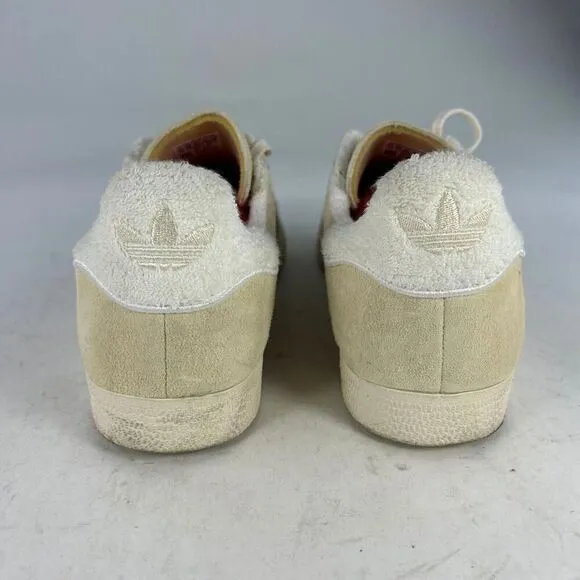 Adidas Gazelle Shoes Originals Sneakers US 12 Men's Wonder Beige/Off White