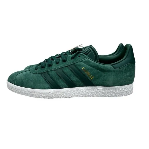 Adidas Gazelle Tech Forest Green White Shoes IG4986 Men's Sizes 8.5 - 13