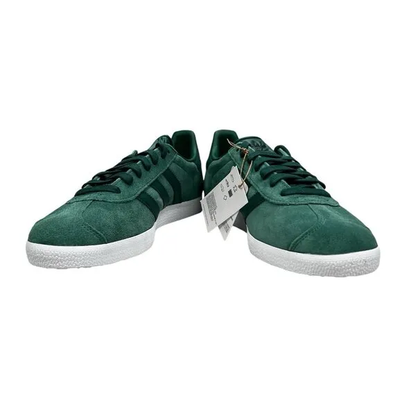 Adidas Gazelle Tech Forest Green White Shoes IG4986 Men's Sizes 8.5 - 13
