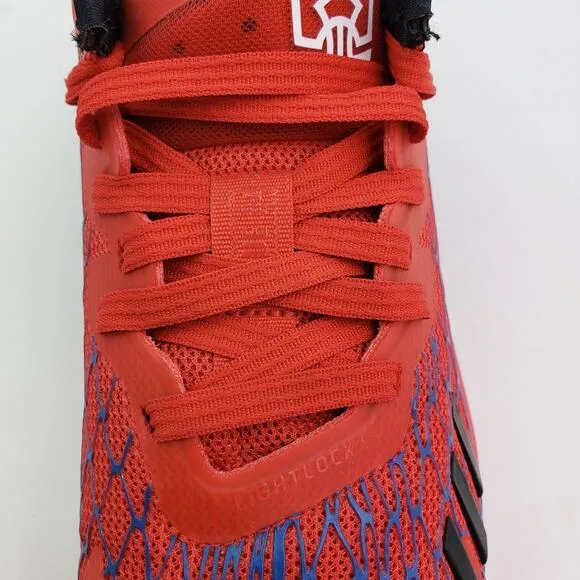 Adidas Marvel D.O.N. Issue 4 Spider-Man Boys Size 4.5Y Red Basketball Shoes