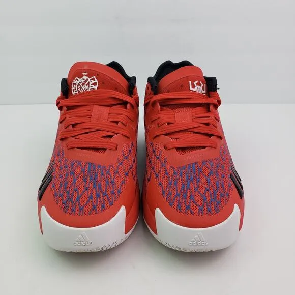 Adidas Marvel D.O.N. Issue 4 Spider-Man Boys Size 4.5Y Red Basketball Shoes