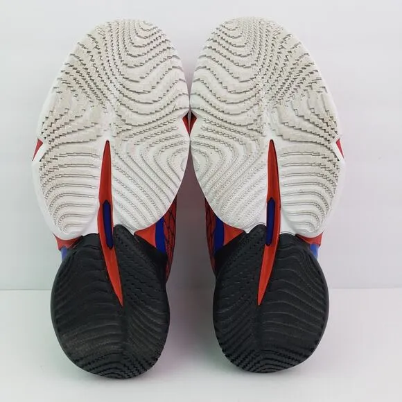 Adidas Marvel D.O.N. Issue 4 Spider-Man Boys Size 4.5Y Red Basketball Shoes