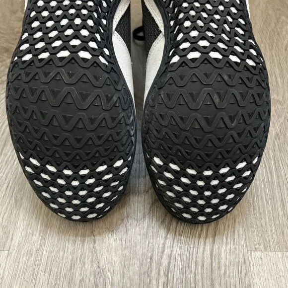 Adidas Mat Wizard 5 Mens Sz 6.5 Wrestling Shoes Black White MMA Boxing Footwear