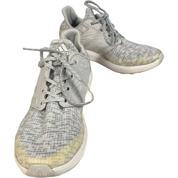 Adidas Mens Cloudfoam Rapidarun BZ0598 Gray Running Shoes Sneakers Size 5