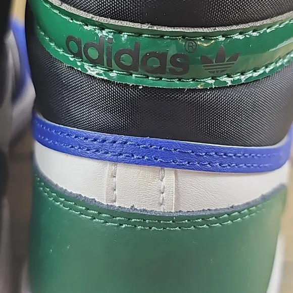 Adidas Men's Top Ten RB Originals High-Top Basketball Shoes Lucid Blue Green NEW