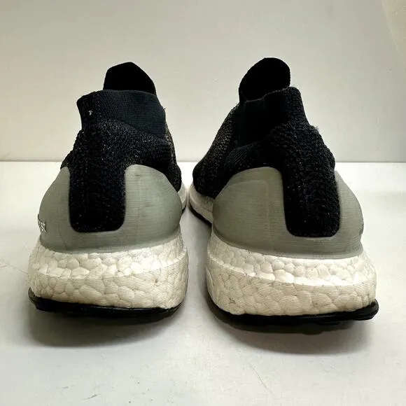 adidas Men's UltraBoost Laceless &quot;Carbon&quot; 2018 Running Shoes Size 11.5