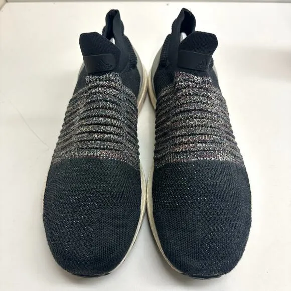 adidas Men's UltraBoost Laceless &quot;Carbon&quot; 2018 Running Shoes Size 11.5