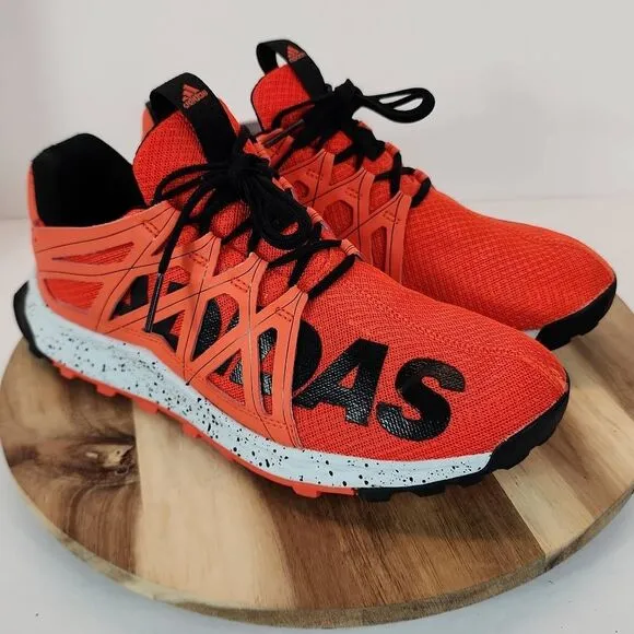 Adidas Men's Vigor Bounce Trail Runner Mens Size 9 Red/Black
