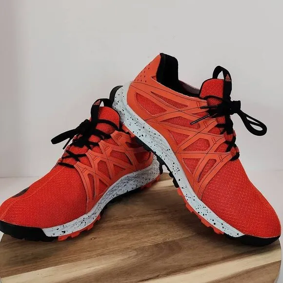 Adidas Men's Vigor Bounce Trail Runner Mens Size 9 Red/Black