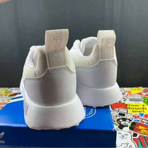 Adidas Multix All White Runners 5y / 6.5 Womens
