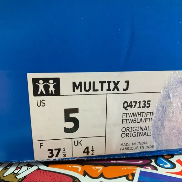 Adidas Multix All White Runners 5y / 6.5 Womens