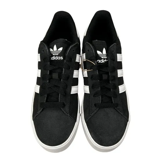 Adidas Originals Campus Vulc J Core Black White Shoes IH8038 Youth Boy's Size 7