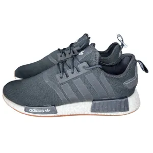 Adidas Originals Mens NMD_R1 Sneakers Running Shoes‎ Lace-Up Black White Size 12