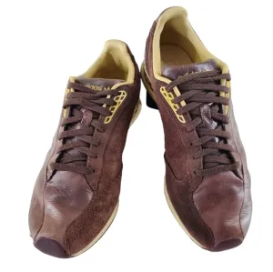 Adidas Originals O Type Run Leather Suede Shoes Mens 8.5 Brown Fashion College