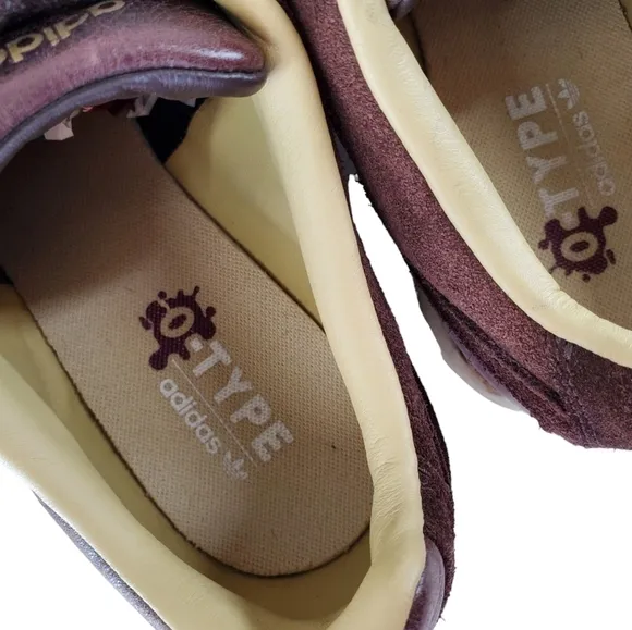 Adidas Originals O Type Run Leather Suede Shoes Mens 8.5 Brown Fashion College
